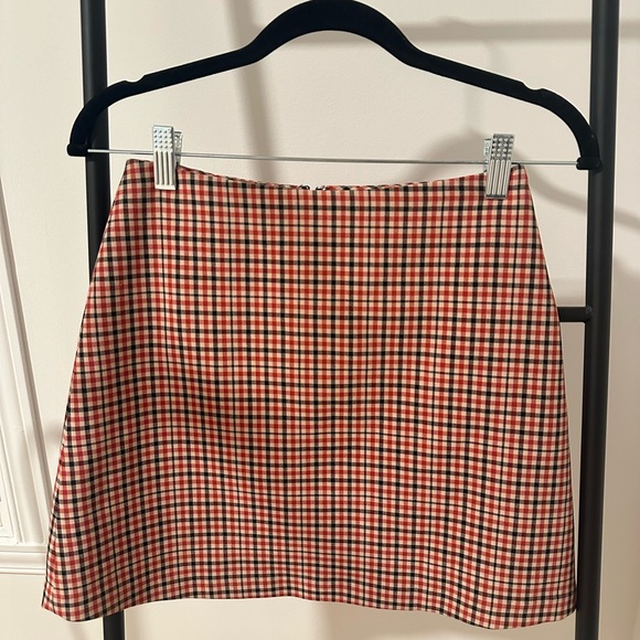 Aritzia Wilfred Classic Plaid Skirt - Picture 2 of 3